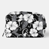 POLYNESISCH DROOMPATROON IN ZWART TOILETTASJE (Achterkant)