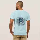 Polynesische Dotwork Dreamcatcher Tattoo T-shirt (Achterkant volledig)