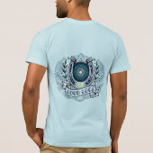 Polynesische Dotwork Dreamcatcher Tattoo T-shirt (Achterkant)