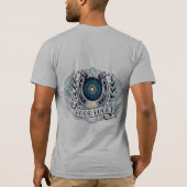 Polynesische Dotwork Dreamcatcher Tattoo T-shirt (Achterkant)