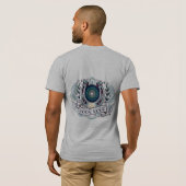 Polynesische Dotwork Dreamcatcher Tattoo T-shirt (Achterkant volledig)