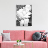 POLYNESISCHE DRAAK CACTUS NACHTBLOEI CANVAS AFDRUK (Insitu (Woonkamer))