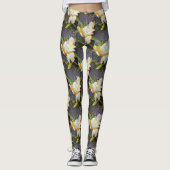 POLYNESISCHE DRAAK CACTUS NACHTBLOEI LEGGINGS (Voorkant)