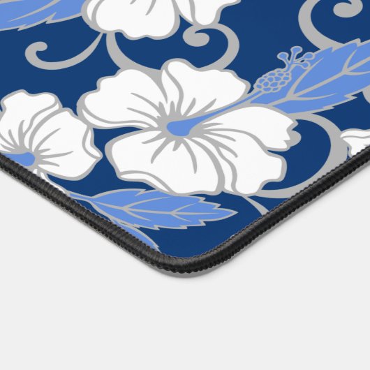 POLYNESISCHE DROOM (BLAUW) BUREAUMAT (Hoek)