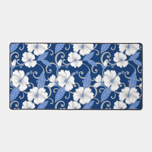 POLYNESISCHE DROOM (BLAUW) BUREAUMAT (Voorkant)