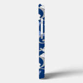 POLYNESISCHE DROOM (BLAUW) Case-Mate iPhone CASE (Achterkant / Links)