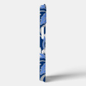 POLYNESISCHE DROOM (BLAUW) Case-Mate iPhone CASE (Achterkant / Rechts)