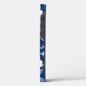 POLYNESISCHE DROOM (BLAUW) Case-Mate iPhone CASE (Achterkant / Links)