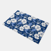 POLYNESISCHE DROOM (BLAUW) DEURMAT (Schuin)