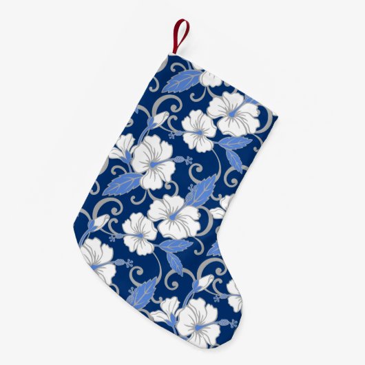 POLYNESISCHE DROOM (BLAUW) KLEINE KERSTSOK (Voorkant (Hangend))