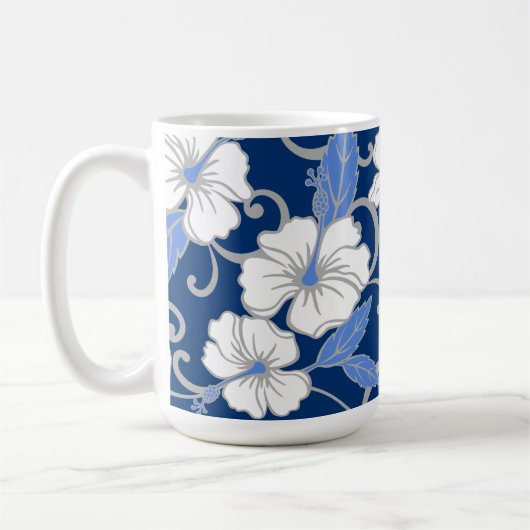 POLYNESISCHE DROOM (BLAUW) KOFFIEMOK (Links)