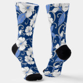 POLYNESISCHE DROOM (BLAUW) SOKKEN (Gebogen)