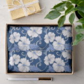 POLYNESISCHE DROOM (BLAUW) TISSUEPAPIER (Geschenk)