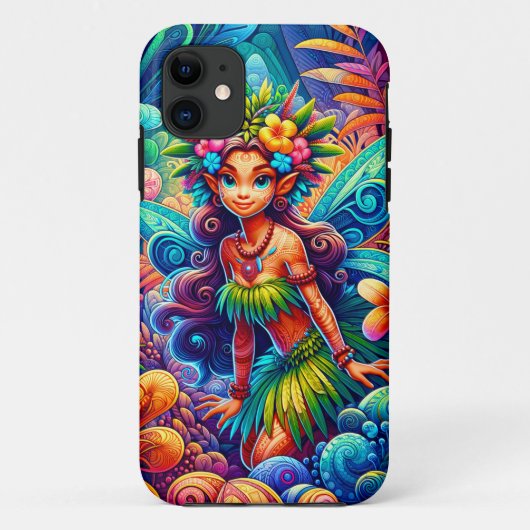 Polynesische fee Case-Mate iPhone case (Achterkant)