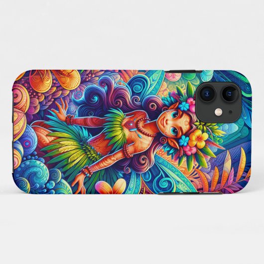 Polynesische fee Case-Mate iPhone case (Achterkant (horizontaal))