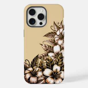Polynesische flora iPhone 15 pro max case