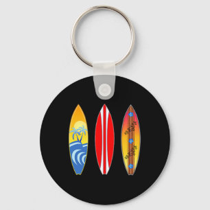 Polynesische Hawaï Tiki Surfen Surf Surfboard (2-z Sleutelhanger