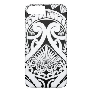 Polynesische / Maori-stam-tatoeageontwerp Case-Mate iPhone Case
