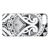 Polynesische / Maori-stam-tatoeageontwerp Case-Mate iPhone Case (Achterkant (Horizontaal))