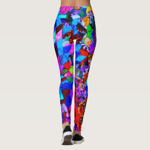POLYNESISCHE MAUI PATRONEN LEGGINGS
