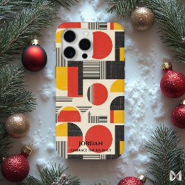 Polynesische tapakunst - geometrische fusie iPhone 15 pro max hoesje