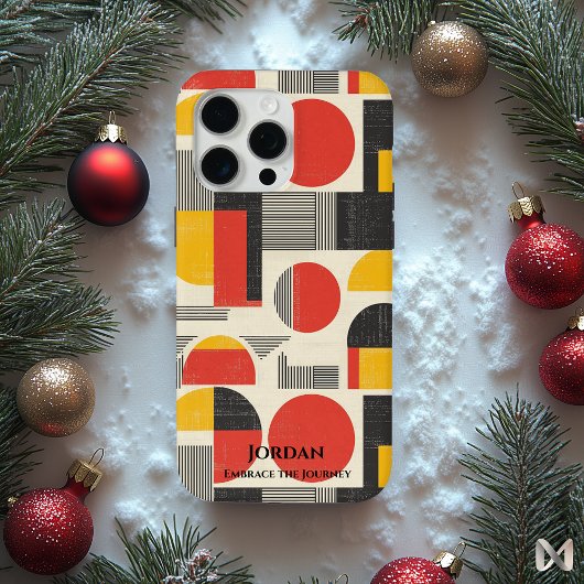 Polynesische tapakunst - geometrische fusie Case-Mate iPhone case