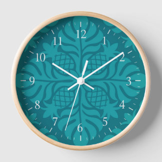 Polynesische thema wandklok