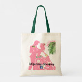 Polynesische winkelen Logo elke dag Tote Bag (Achterkant)