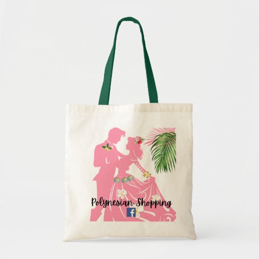 Polynesische winkelen Logo elke dag Tote Bag (Voorkant)