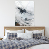 Polynya (open water) in het Zee Beaufort Canvas Afdruk (Insitu (Slaapkamer))