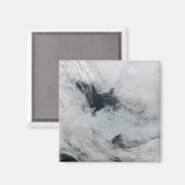 Polynya (open water) in het Zee Beaufort Magneet (Voorkant / Achterkant)