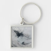 Polynya (open water) in het Zee Beaufort Sleutelhanger (Voorkant)