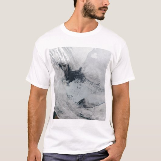Polynya (open water) in het Zee Beaufort T-shirt (Voorkant)