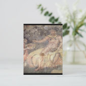 Polyphemus de Cyclops, Romeinse mozaïek Briefkaart (Staand voorkant)