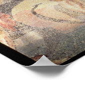 Polyphemus de Cyclops, Romeinse mozaïek Poster (Hoek)