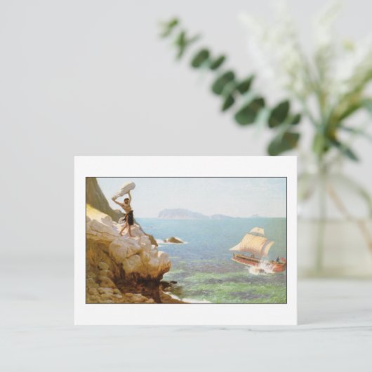 Polyphemus de Cyclops van Jean-Leon Gerome Briefkaart (Staand voorkant)