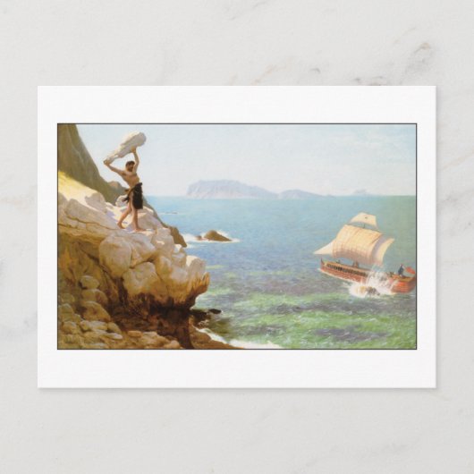 Polyphemus de Cyclops van Jean-Leon Gerome Briefkaart (Voorkant)