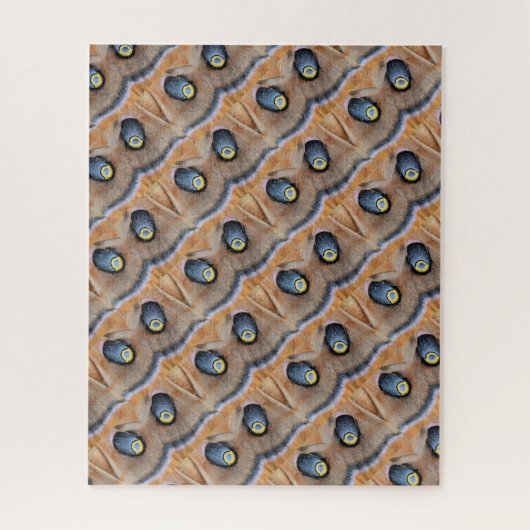 Polyphemus mot Abstract Legpuzzel (Verticaal)