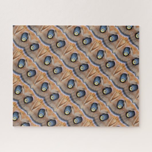 Polyphemus mot Abstract Legpuzzel (Horizontaal)