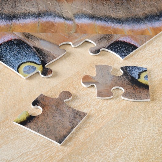 Polyphemus mot Abstract Legpuzzel (Zijkant)