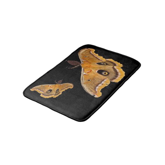 Polyphemus Moth Bath Mats Badmat (Gekanteld)