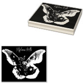 Polyphemus Moth Rubber Stempel (Gestempeld)