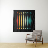 Polyphia Band Retro Wandkleed (In situ)