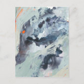 Polyphonic Zee - blauw Briefkaart (Voorkant)