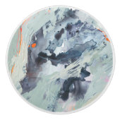 Polyphonic Zee - blauw Keramische Knop (Voorkant)