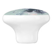Polyphonic Zee - blauw Keramische Knop (Zijkant)