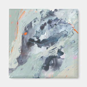 Polyphonic Zee - blauw Magneet