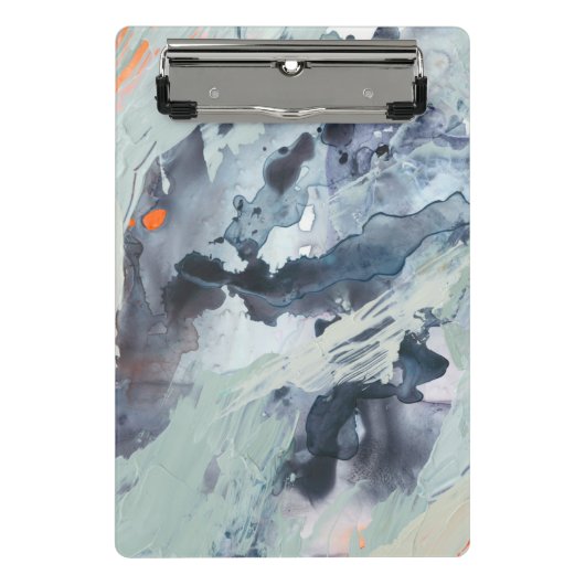 Polyphonic Zee - blauw Mini Klembord (Voorkant)