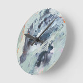 Polyphonic Zee - blauw Ronde Klok (Hoek)