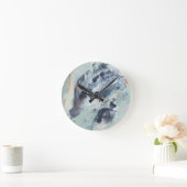 Polyphonic Zee - blauw Ronde Klok (Huis)